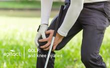Common golf knee injuries