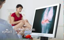 people at risk of arthritic knees