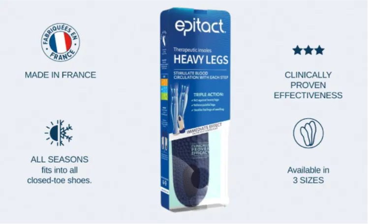 therapeutic insoles for heavy legs