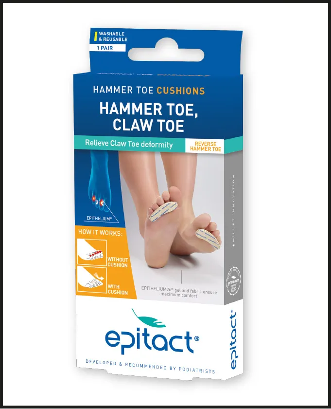 Single Loop Hammer Toe Treatment Set - 2 Pairs : : Health