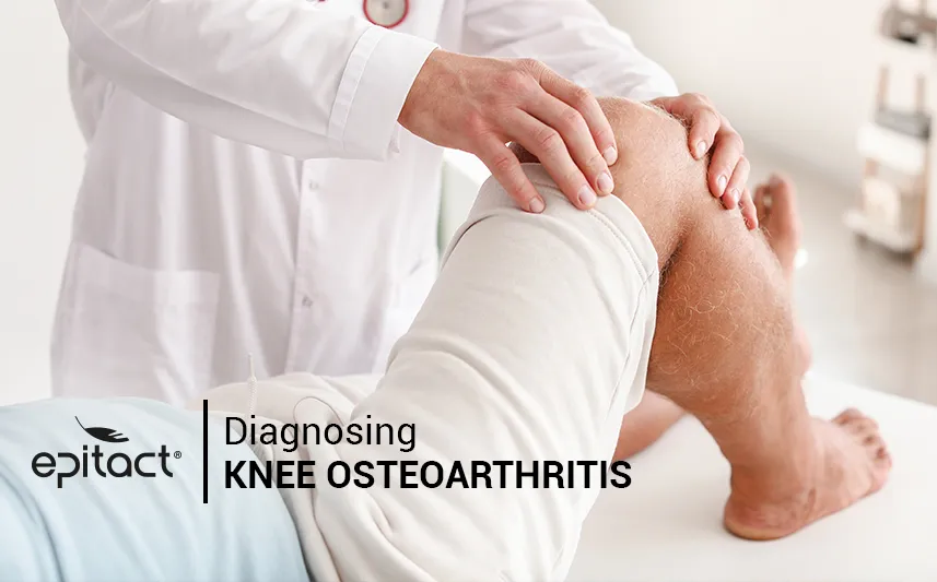 How to diagnose osteoarthritis in the knee?